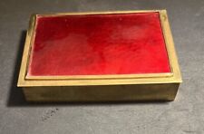 Brass red enamel for sale  New York