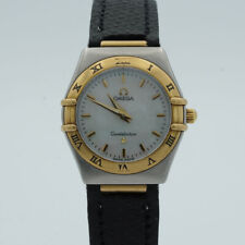 Relógio feminino OMEGA Constellation quartzo aço/ouro 1 3/32 polegadas vintage 795.1203, usado comprar usado  Enviando para Brazil