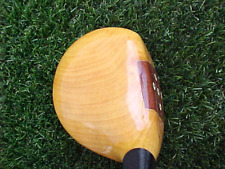 Left Hand LH PERSIMMON WOOD Arnold Palmer Peerless Pete Golf Club Driver S Flex, used for sale  Shipping to South Africa
