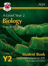 A-Level Biology for AQA: Year 2 Student Book with Online Edition... by CGP Books segunda mano  Embacar hacia Mexico