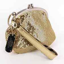 Używany, Victoria's Secret złota metalowa siatka na nadgarstek torba wieczorowa na sprzedaż  Wysyłka do Poland