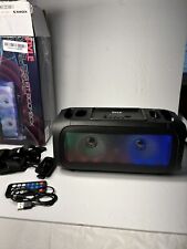 Pyle PPHP42B Wireless Portable Bluetooth Boombox Speaker 120W Rechargeable READ, used for sale  Shipping to South Africa