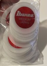 Plettri Ibanez 0.75mm PPA1M-WH Round Medium White JAPAN, usato usato  Lavello