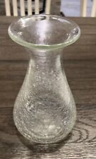 Crackle glass vase for sale  Wesley Chapel