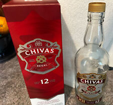CHIVAS REGAL Botella y Caja Vacía Whisky Escocés 12 Años 750 ml segunda mano  Embacar hacia Argentina