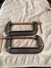 Olympia G Clamps 6” Heavy Duty PAIR OF  for sale  Shipping to South Africa