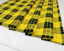 Tartan fabric yellow for sale  HALIFAX