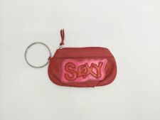 Usado, Pulseira Bongo Clutch sexy couro sintético rosa e vermelho comprar usado  Enviando para Brazil