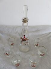 French glass decanter for sale  ILFRACOMBE