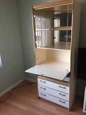 bookcase with doors And Bar, used for sale  San Francisco