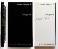 Lamberto pignotti eterografia usato  Roma