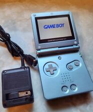 Nintendo Game Boy Advance SP AGS 101  - Pearl Blue, used for sale  Shipping to South Africa