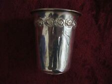 Used, Old Sterling Silver 925 Kiddush Wine Cup Goblet Caption Marriage Present Dedict for sale  Shipping to South Africa