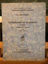 Franz schubert symphonie d'occasion  Rennes