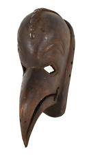 Máscara de pássaro Chokwe mandíbula móvel madeira Angola comprar usado  Enviando para Brazil