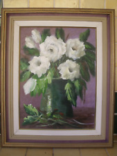 Peinture toile bouquet d'occasion  Saint-Maximin-la-Sainte-Baume