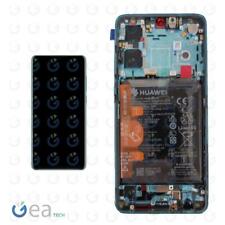 Display LCD Service Pack Originale + Batteria Per HUAWEI P30 ELE-L09 Aurora Blue na sprzedaż  Wysyłka do Poland