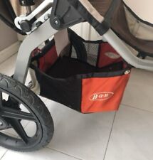 BOB Stroller Revolution Single Stroller Orange Brown Cream Lower Basket Lowboy. for sale  Shipping to South Africa