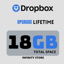 Dropbox +18GB upgrade vitalício frete 24 horas | Leia detalhes comprar usado  Enviando para Brazil
