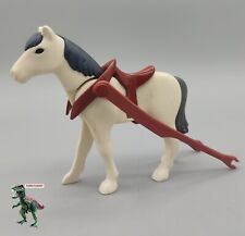 Playmobil caballo con arnes de tiro para carros y carretas-medieval-western comprar usado  Enviando para Brazil