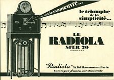 1927 radiola antique d'occasion  Expédié en Belgium