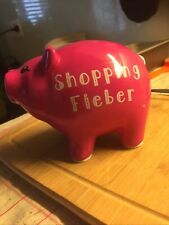 Sparschwein shopping fieber gebraucht kaufen  Berlin