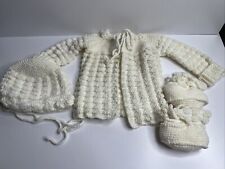 Knitted ivory baby for sale  Hazlet