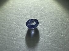 Benitoite From CA/USA Fac 4.8x3.7mm 0.35ct Oval Blue - Cut In Germany for sale  Shipping to South Africa