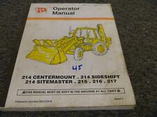 Jcb 214 centermount for sale  Shipping to Ireland
