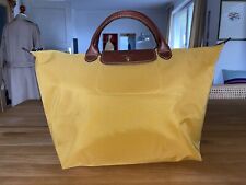 Longchamp pliage gelbgold gebraucht kaufen  Porta Westfalica