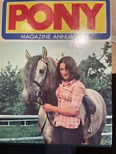 Pony magazine annual for sale  CREWE