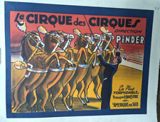 Affiche originale ancienne d'occasion  Marseille I