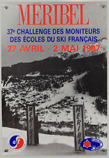 Affiche ancienne meribel d'occasion  Chamonix-Mont-Blanc