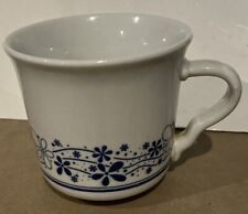 Caneca/copo de chá/café vintage Porcelena Pozzani Jundiai com flores azuis comprar usado  Enviando para Brazil