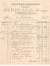 Invoice.am20508.chabanais.1899 d'occasion  Expédié en Belgium