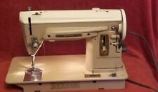 Máquina de costura vintage Singer 404 agulha inclinada com pedal TRABALHO TESTADO comprar usado  Enviando para Brazil