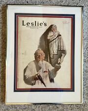 Framed leslie magazine for sale  Old Orchard Beach
