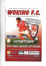 Woking luton town for sale  BODMIN