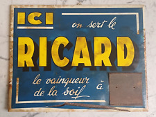 Publicité plaque ricard d'occasion  Romilly-sur-Seine