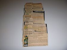 Cartão de arquivo Gi Joe 1982-83 escolha e escolha cada cartão addtl frete grátis Leia comprar usado  Enviando para Brazil
