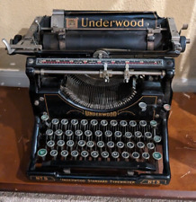 Almost an antique - 1929 UNDERWOOD No.  5 Standard Desktop typewriter black keys for sale  Shipping to South Africa