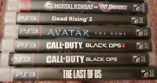 Lot of 6 PS3 Game Mortal Kombat Universe Call Duty Avatar Last Us Dead Rising 2 for sale  Shipping to South Africa