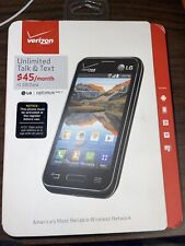 LG Optimus Zone 2 (Verizon) - LG-VS415PP - Black   LOCKED  NOT SCANNED Brand New, used for sale  Shipping to South Africa
