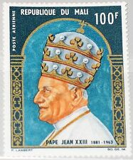 MALI 1965 114 C30 Papa Juan Juan XXIII Religión Personas Famosas Estampillada sin montar o nunca montada, usado segunda mano  Embacar hacia Argentina