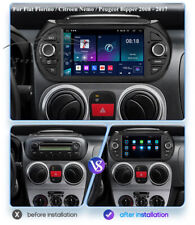 Rádio estéreo GPS Android 13 para Fiat Fiorino Peugeot Bipper 2008-17 Carplay 7"", usado comprar usado  Enviando para Brazil