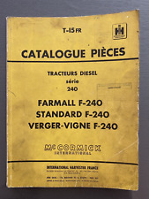 Catalogue pièces tracteur d'occasion  Nancy-