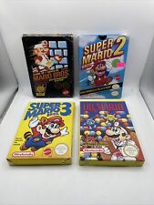 Jogos Super Mario Bros 1, 2, 3 + Dr Mario Nintendo NES completos em caixas CIB PAL comprar usado  Enviando para Brazil