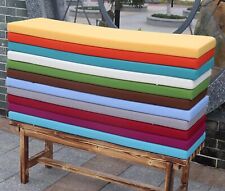 OUTDOOR 2 3 4 SEATER BENCH PAD WATERPROOF FABRIC GARDEN FURNITURE SEAT CUSHION for sale  Shipping to South Africa