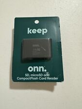 Usado, onn. Leitor de cartão SD, microSD e CompactFlash comprar usado  Enviando para Brazil