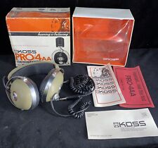 Fones de ouvido supra-auriculares profissionais KOSS Pro/4AA e caixa original não testada comprar usado  Enviando para Brazil